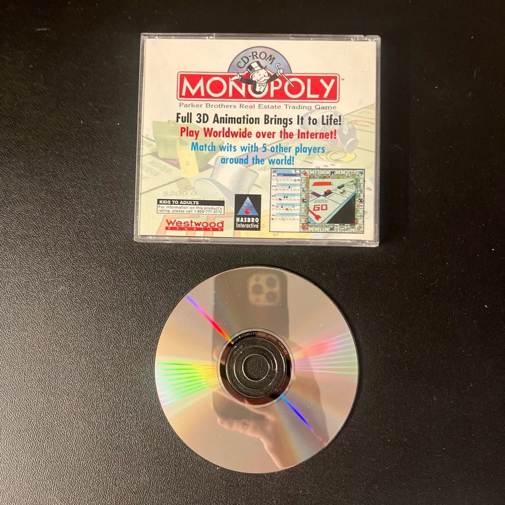 Monopoly (PC, 1995) Hasbro Interactive Windows Westwood Studios